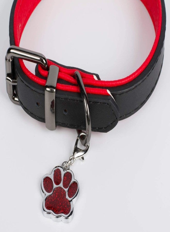 KsPups Pets paw Shape Collar I Pendant | Glitter Shiny and I Attractive Rust Proof Identification tag | Nice & Cute Locket for I Dogs & Cats -1Pcs Color A s Per Available - Image 3